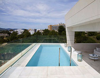 Talamanca Apartment Terrace and pool